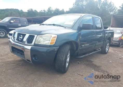 2007 Nissan Titan Se from USA, damaged, VIN 1N6BA07A27N233229